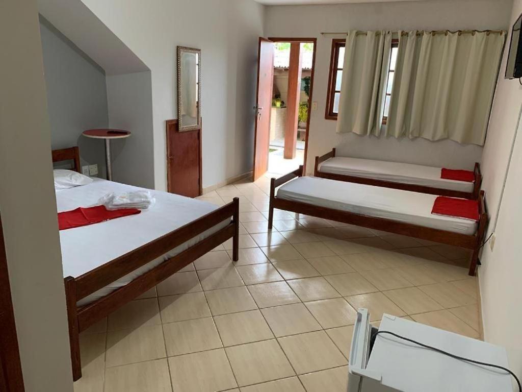 Hotel Pousada Em Guarapari - Pousada Paraiso - Predio 124 Rum bild